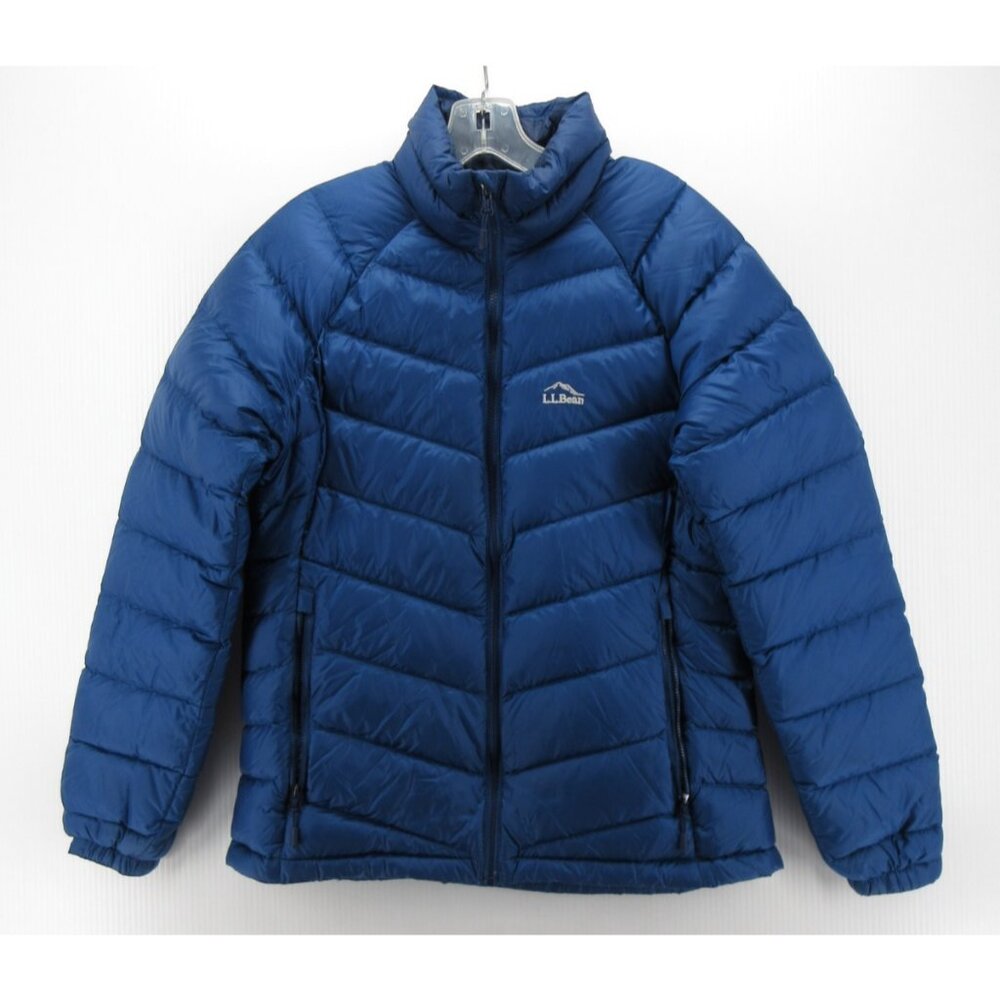 LL Bean Jacket Small DownTek Goose Down Pertex Quantum Puffer Quilted